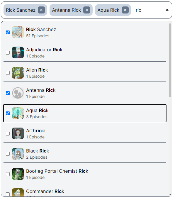 Multi-select Multi-select